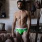 Throwback Fly Front Brief Gus Green - C - IN2 New York