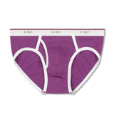 Throwback Fly Front Brief Paden Purple - C - IN2 New York