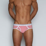 Throwback Fly Front Brief Parsa Pink - C - IN2 New York