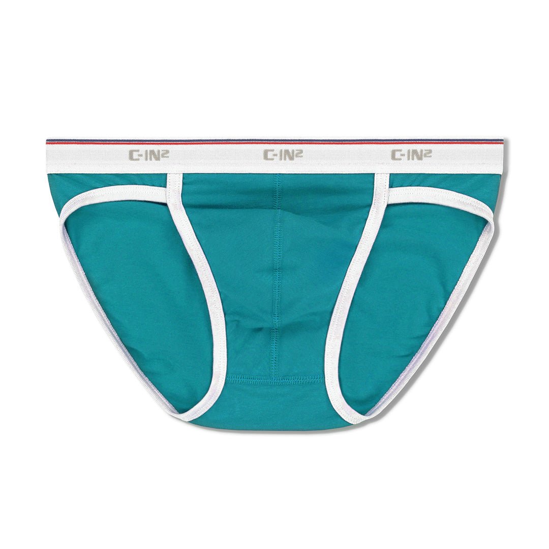 Throwback Sport Brief Tucker Teal - C - IN2 New York