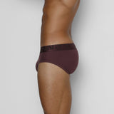TransDRY® Low Rise Brief Burgundy Red - C - IN2 New York