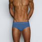 TransDRY® Mid Rise Brief Badar Blue - C - IN2 New York