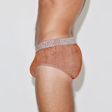 Undertone Mid Rise Brief Sunset Orange