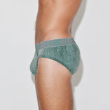 Undertone Low Rise Brief Sage Green