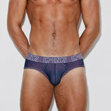Undertone Low Rise Brief Blueberry Pink