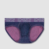 Undertone Low Rise Brief Blueberry Pink