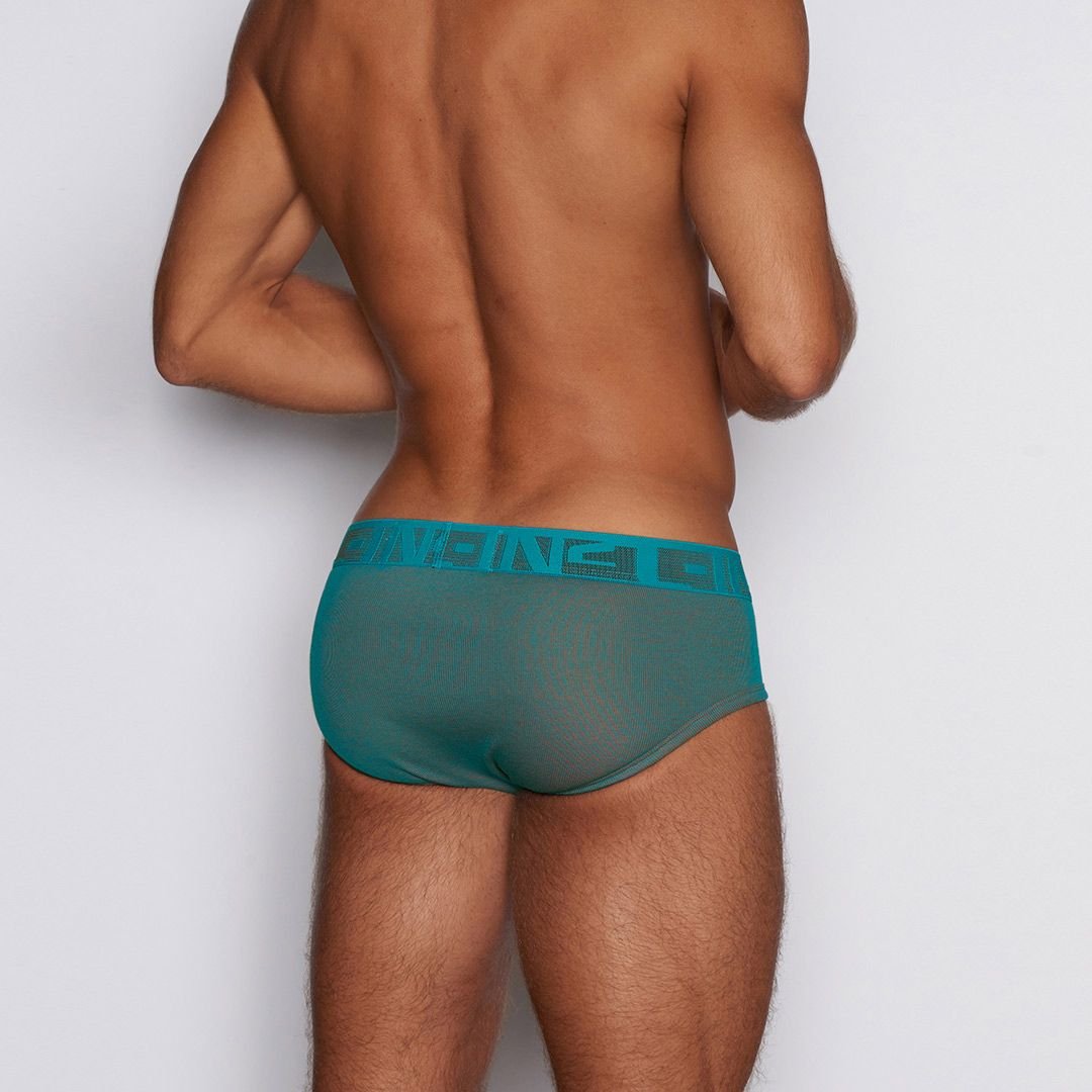 Undertone Mid Rise Brief Bronsis Blue - C - IN2 New York