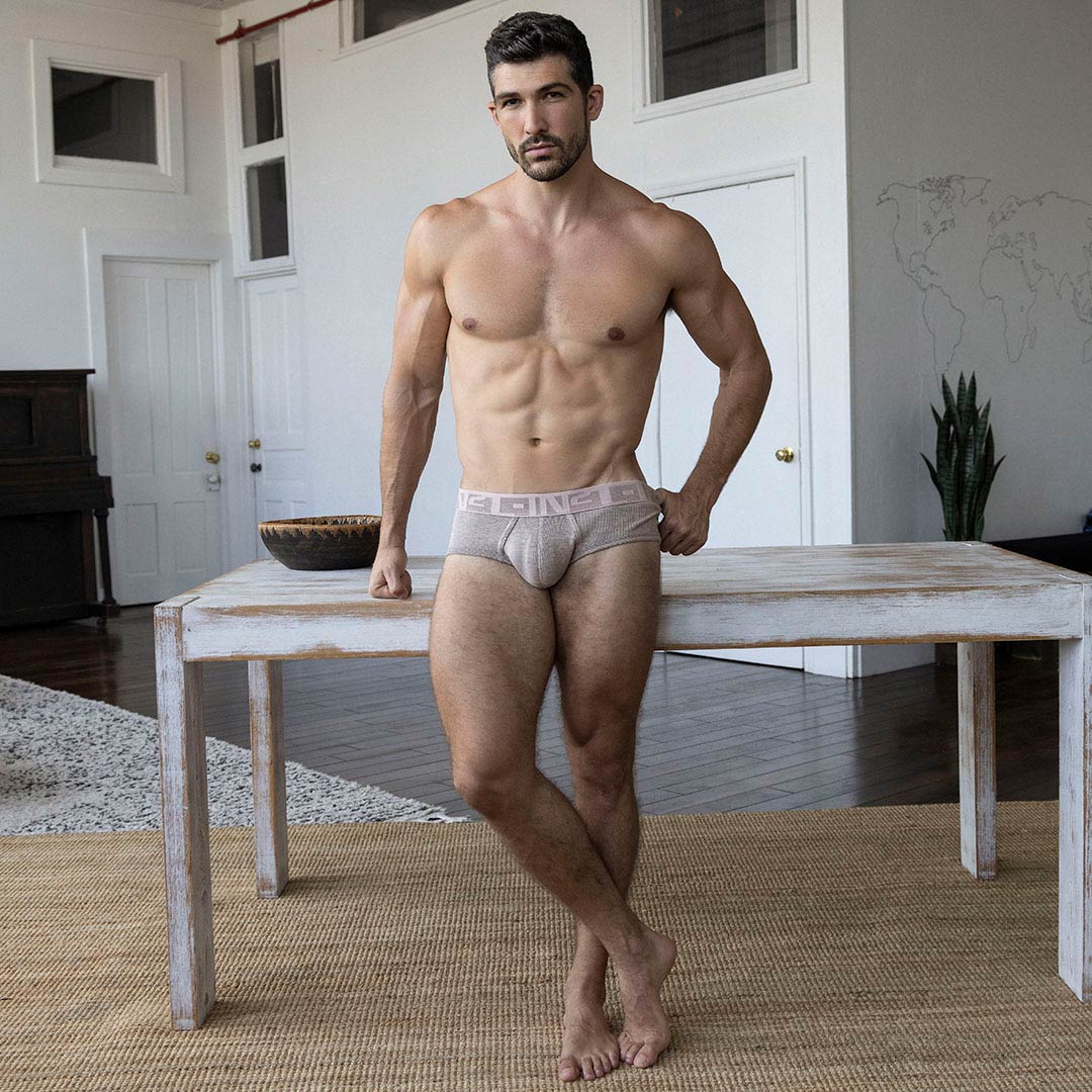 Undertone Mid Rise Brief Princeton Pink - C - IN2 New York