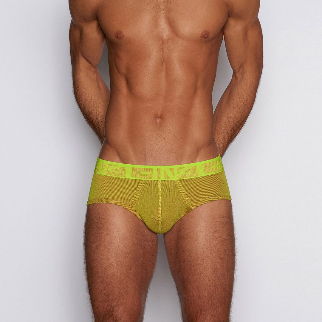 Undertone Mid Rise Brief Yale Yellow - C - IN2 New York