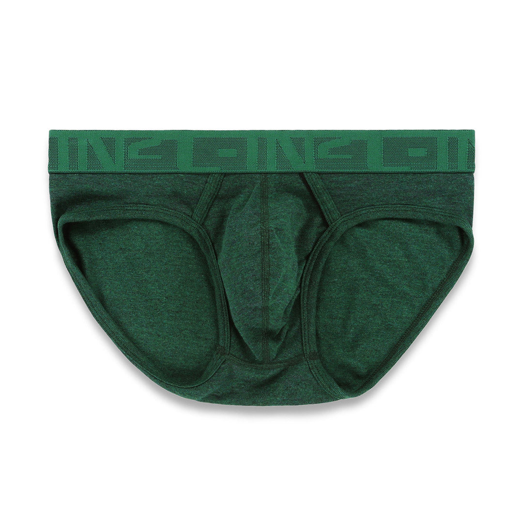 Hand Me Down Low Rise Brief Griffen Green