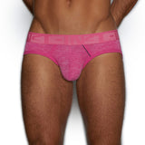 Hand Me Down Low Rise Brief Penn Pink Heather