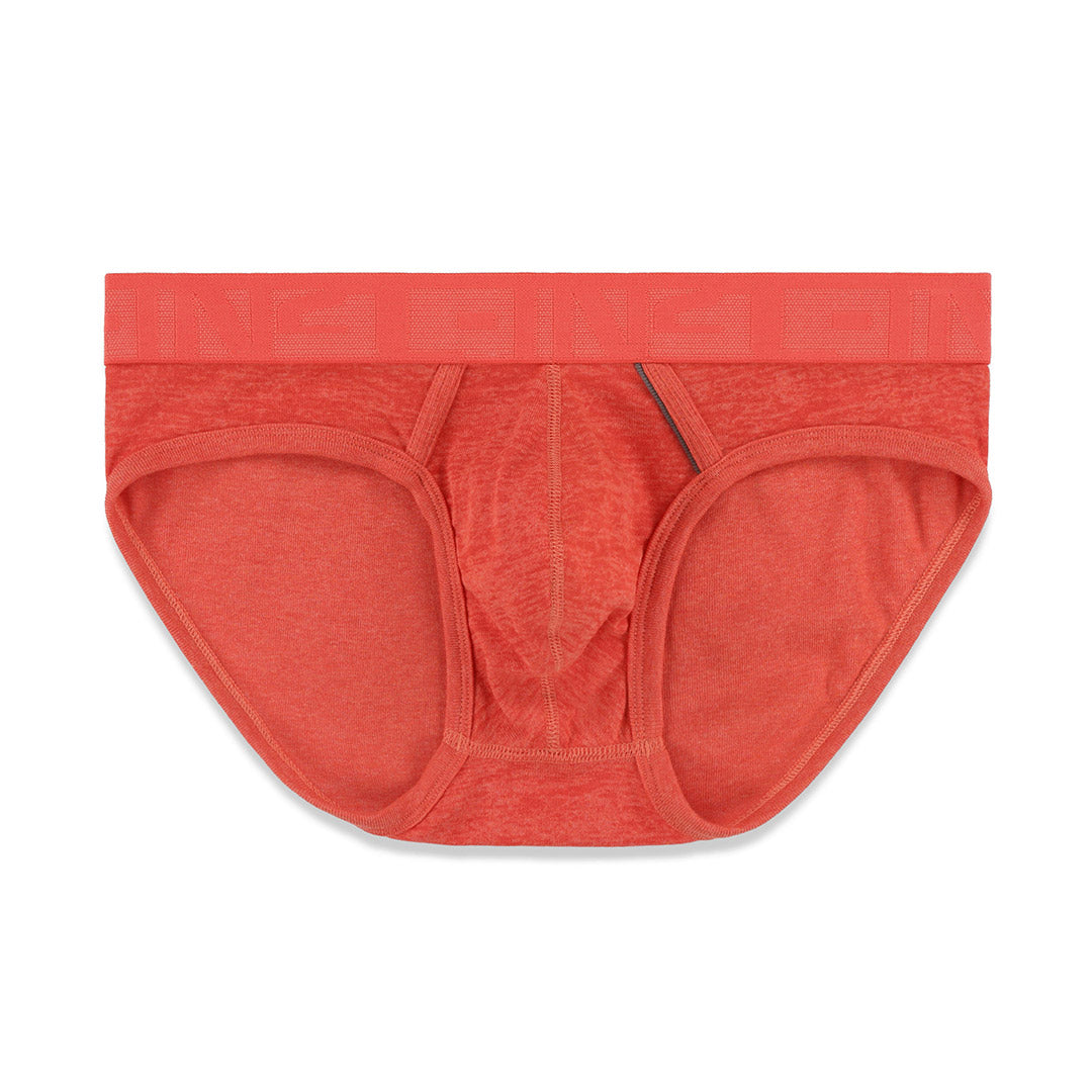 Hand Me Down Low Rise Brief Remi Red Heather