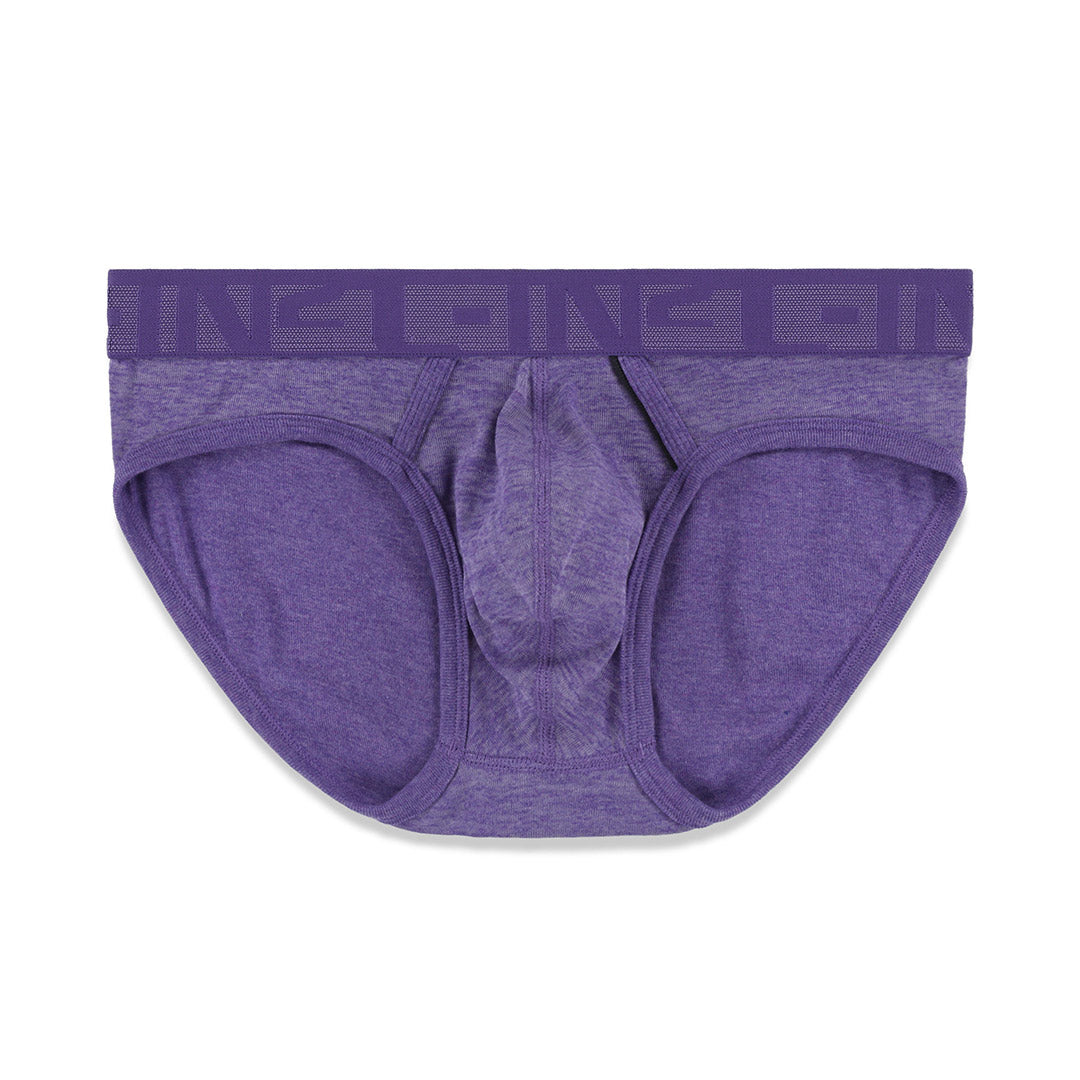 Hand Me Down Low Rise Brief Percey Purple Heather