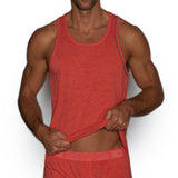 Hand Me Down Relaxed Tank Remi Red Heather