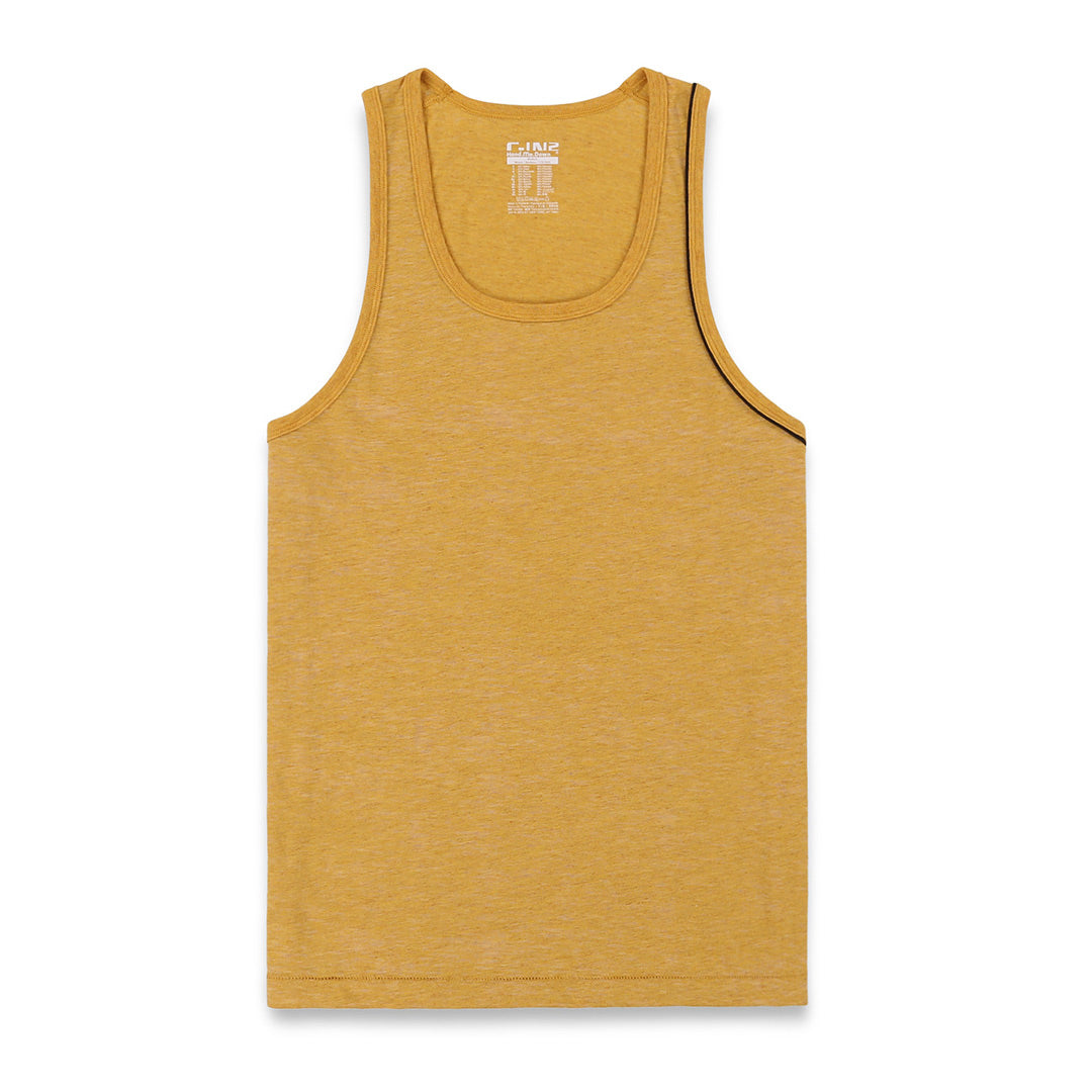 Hand Me Down Relaxed Tank Yanis Yellow