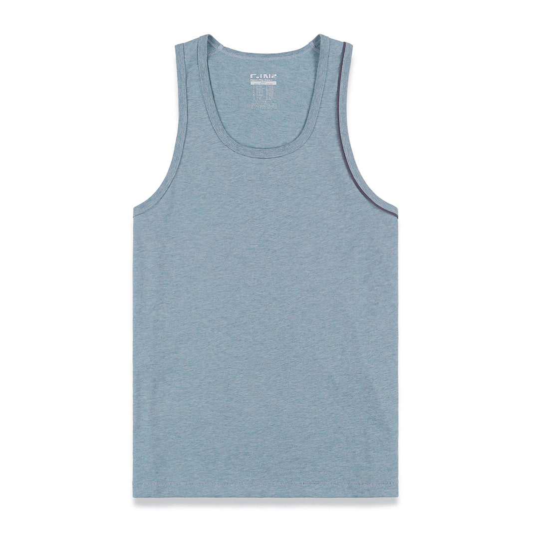 Hand Me Down Relaxed Tank Bowen Blue Heather