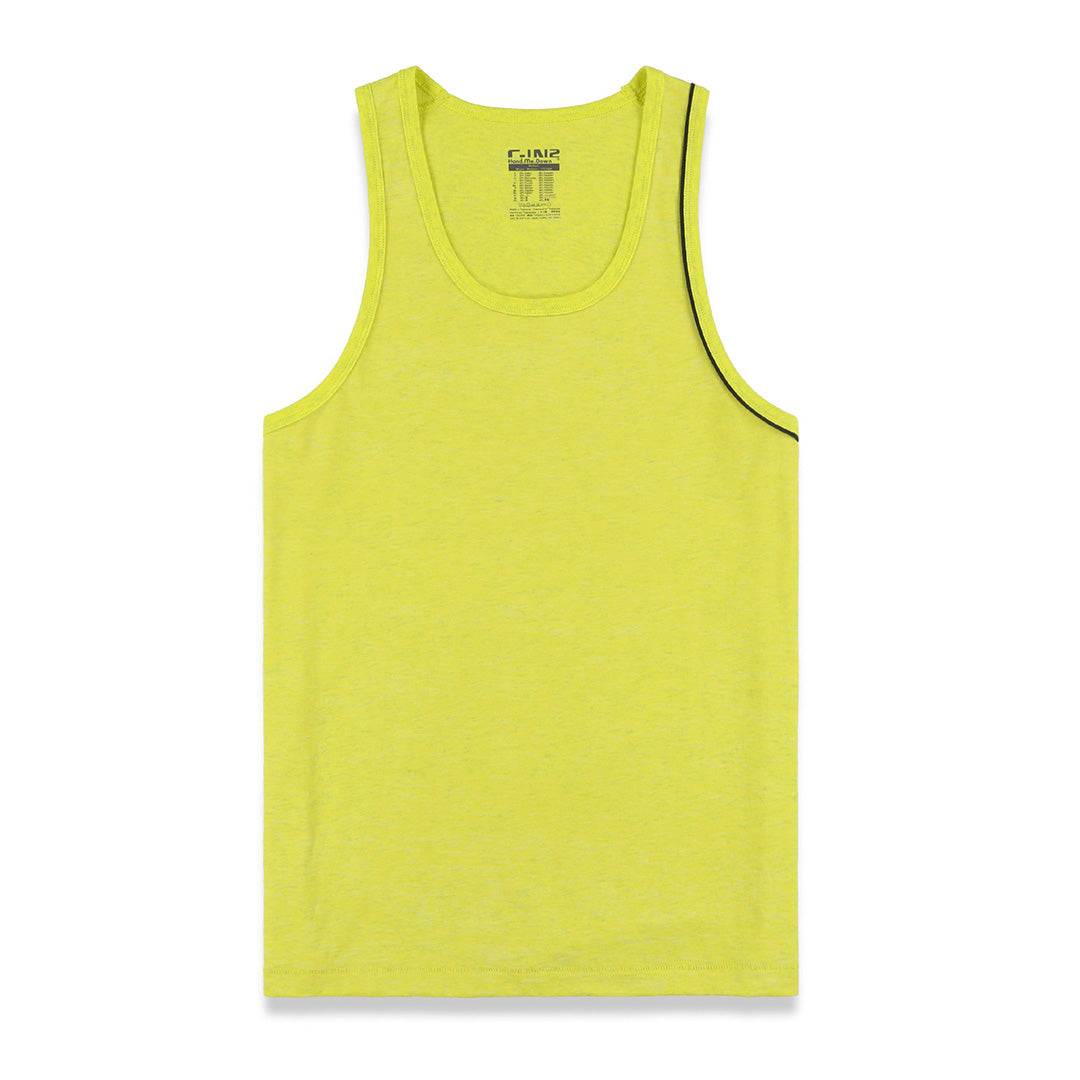 Hand Me Down Relaxed Tank Yash Yellow Heather – C-IN2 New York