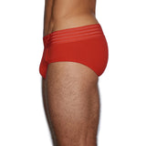 Hard//Core Fly Front Brief Riley Red