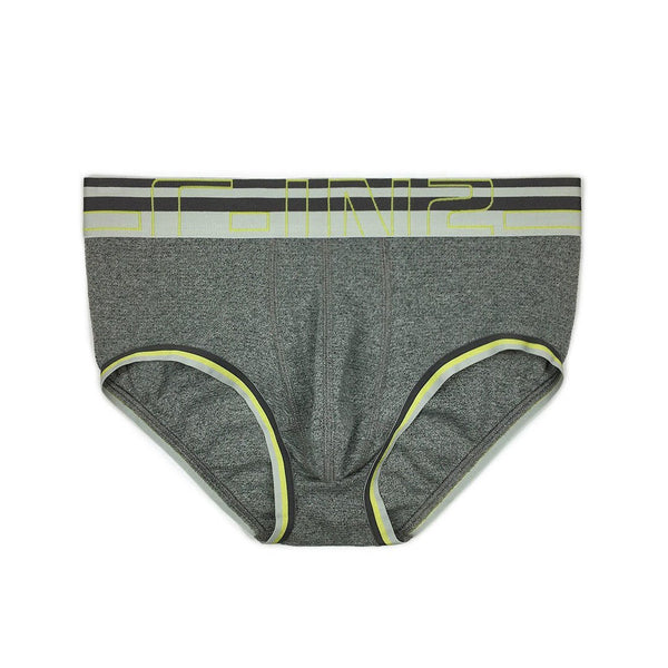 C-IN2 Underwear - Zen Low Rise Brief Jason Grey Heather (3213-094