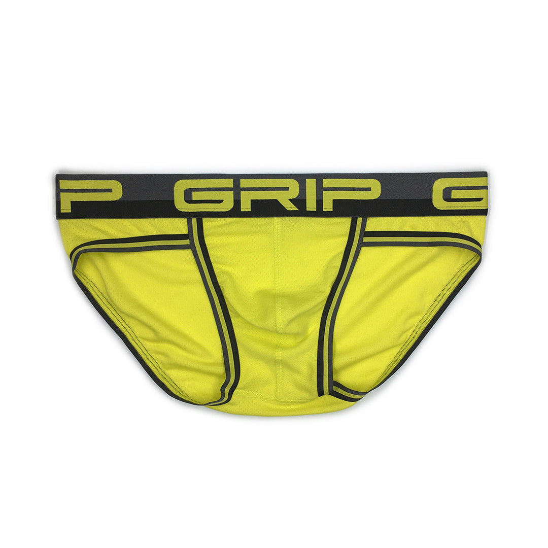 Grip Mesh Sport Brief Sulphur Yellow
