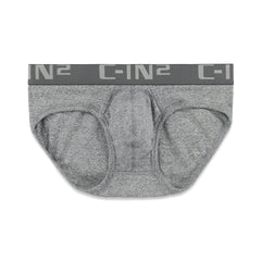 Core Low Rise Brief Grey Heather