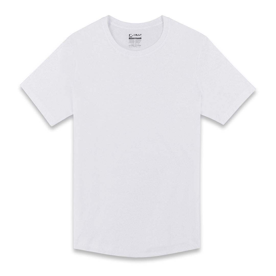 Perfect Pima Relaxed Crew Neck T-Shirt White
