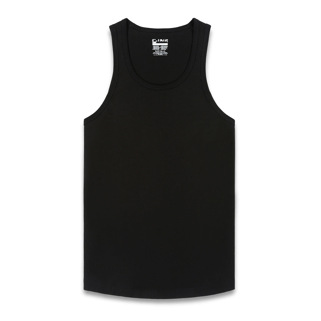 Perfect Pima Relaxed Tank Black