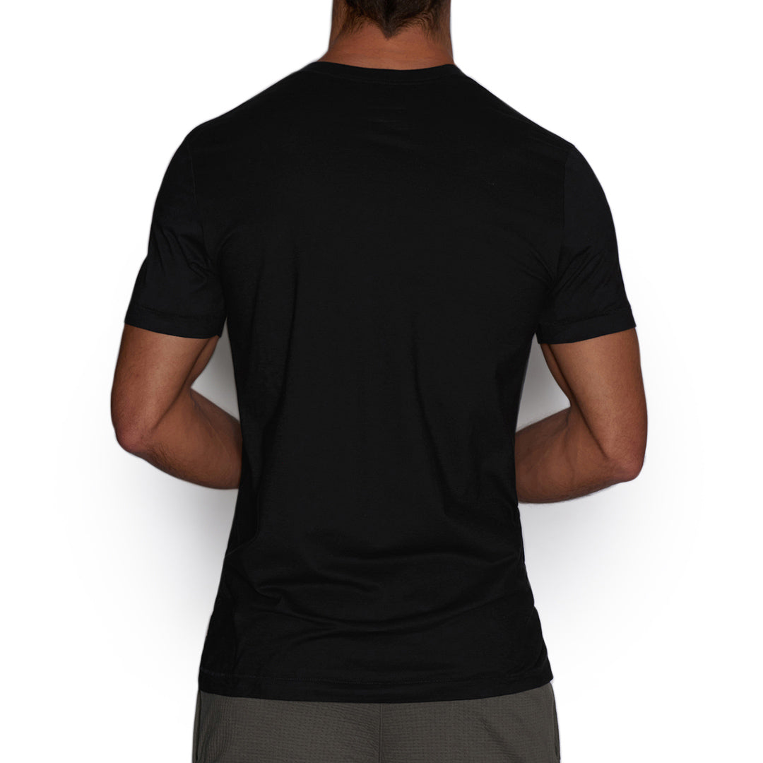 Layers Slim Deep V-Neck T-Shirt Black – C-IN2 New York