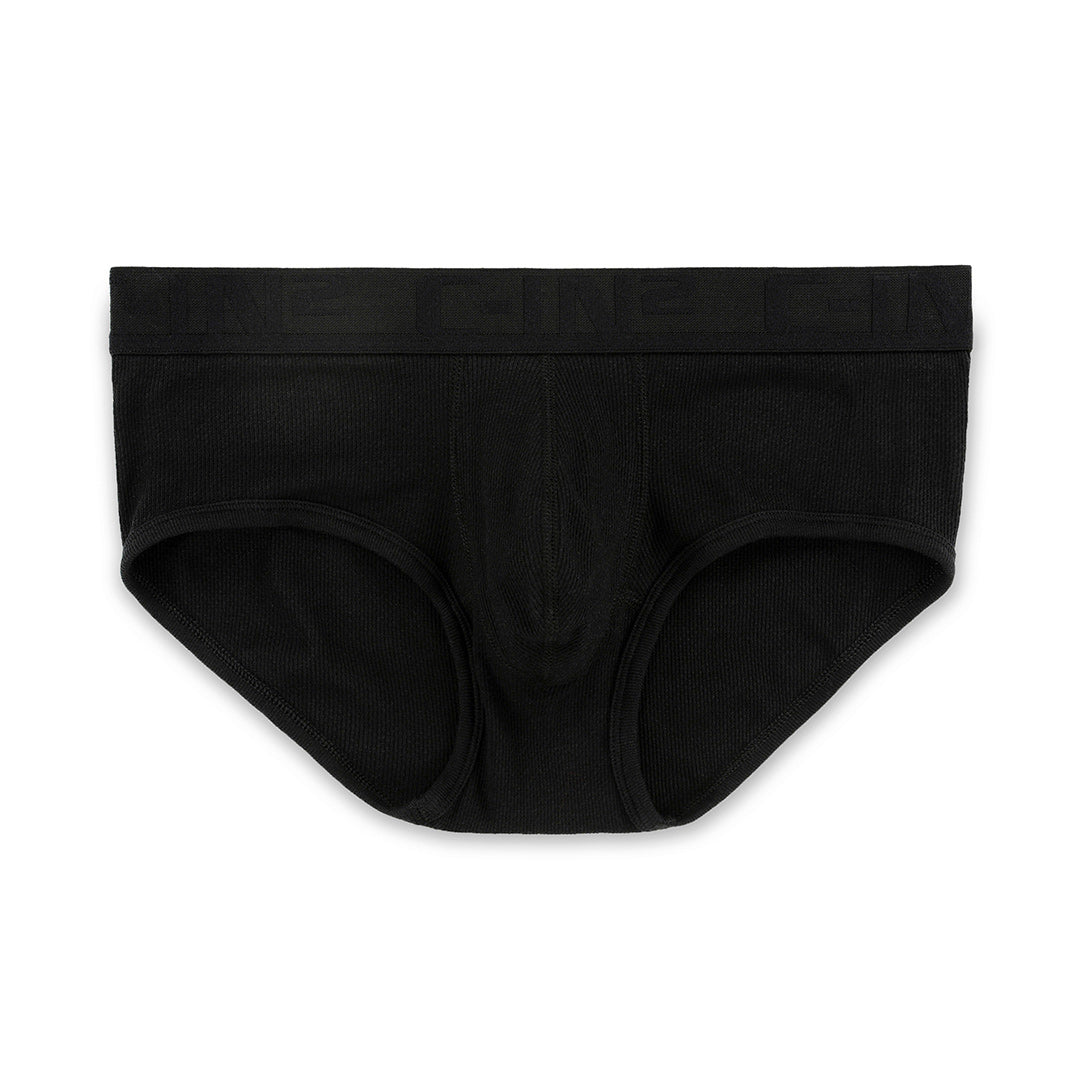 C-Theory Mid Rise Brief Black