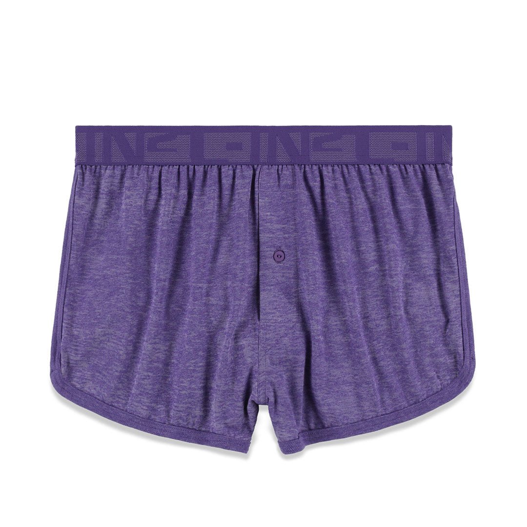 Hand Me Down Runner Boxer Percey Purple Heather - C - IN2 New York