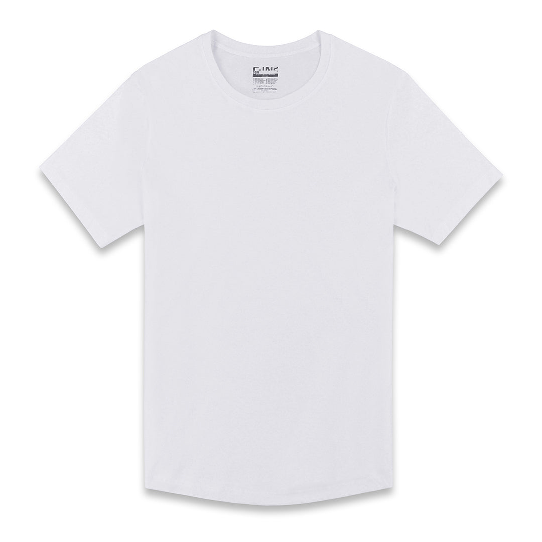 Perfect Pima Relaxed Crew Neck T-Shirt White - C - IN2 New York