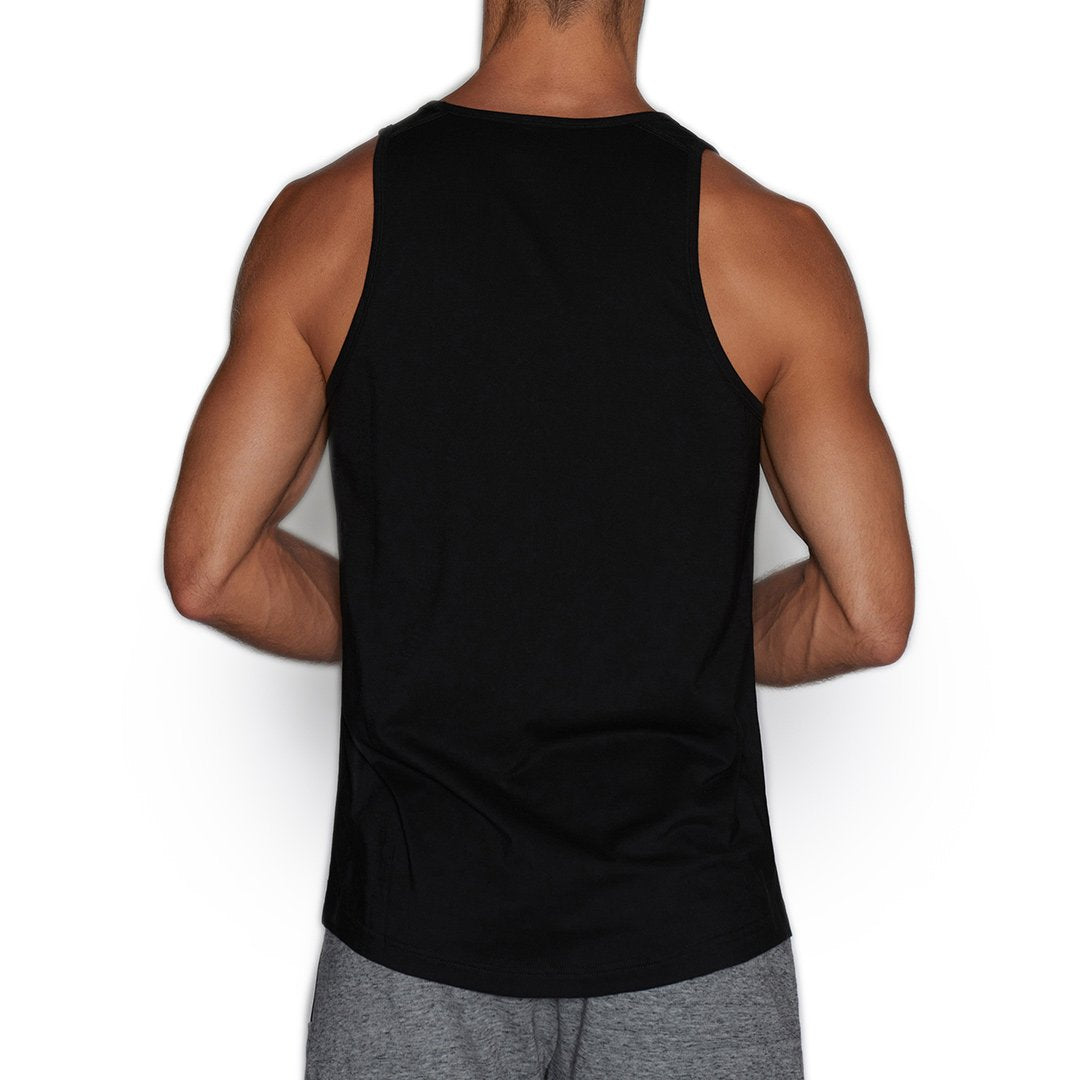 Perfect Pima Relaxed Tank Black - C - IN2 New York