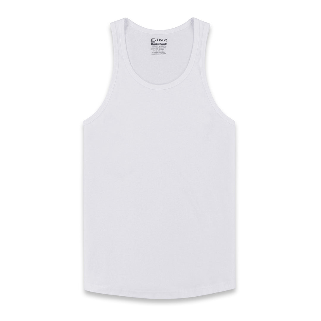 Perfect Pima Relaxed Tank White - C - IN2 New York