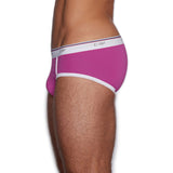 Throwback Fly Front Brief Pierre Pink - C - IN2 New York