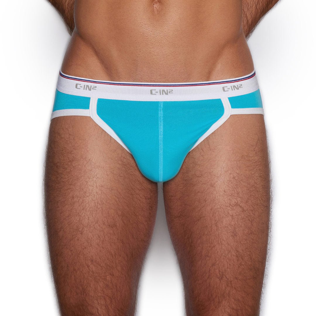 Throwback Sport Brief Benicio Blue - C - IN2 New York