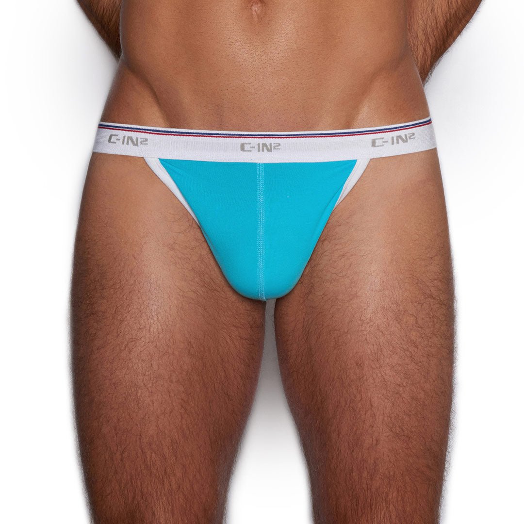 Throwback Thong Benicio Blue - C - IN2 New York
