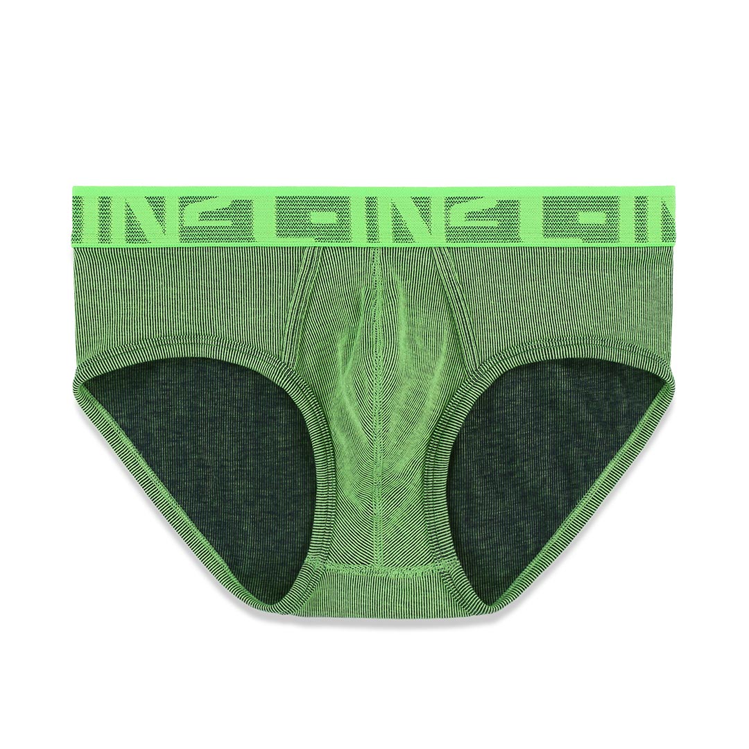 Undertone Mid Rise Brief Gains Green - C - IN2 New York