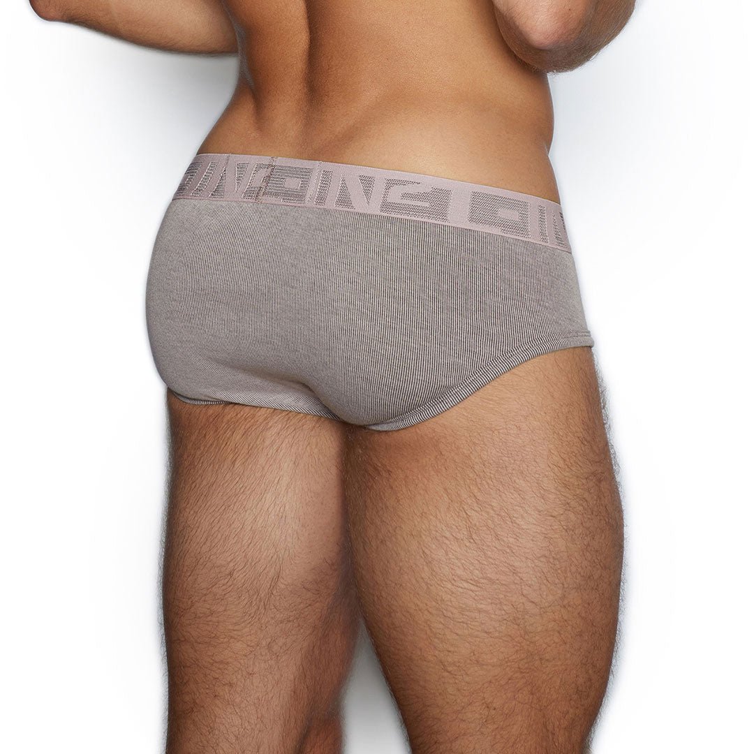 Undertone Mid Rise Brief Princeton Pink - C - IN2 New York