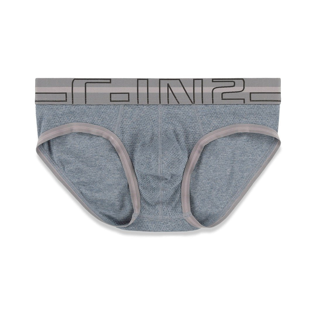Zen Low Rise Brief Brooklyn Blue Heather - C - IN2 New York