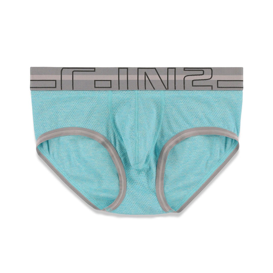 Zen Mid Rise Brief Bailey Blue Heather - C - IN2 New York