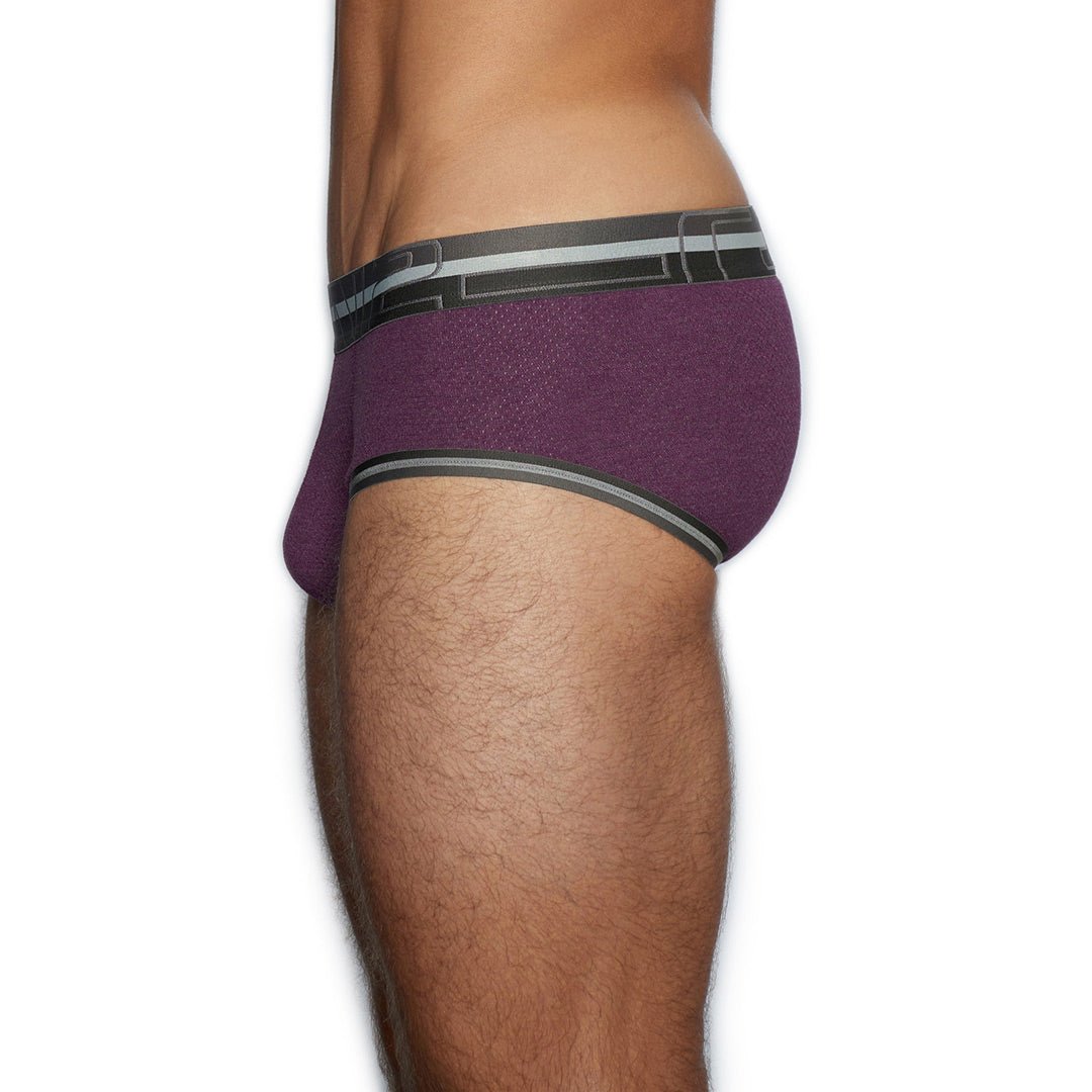 Zen Mid Rise Brief Profiro Pink - C - IN2 New York
