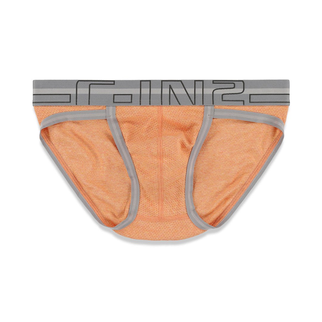 Zen Sport Brief Otto Orange Heather - C - IN2 New York